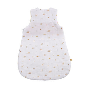 Gigoteuse naissance sans manches imprimée Sunlight - Écru 