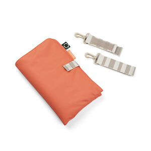 Sac à langer matelassé avec tapis papaye 