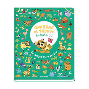 Livre "Cherche et trouve des tout-petits - La jungle et la savane" 