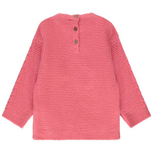 Pull en tricot fantaisie pour bébé fille 