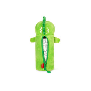 Trousse scolaire en peluche Dino  