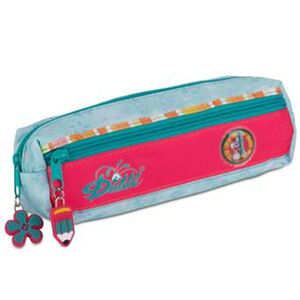 Trousse avec pendentifs en silicone - Bleu - Diddl 