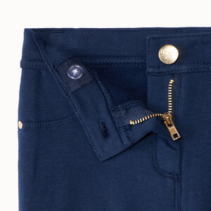 Pantalon skinny en molleton pour fille 