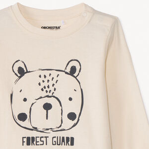 T-shirt manches longues print animal pour bébé garçon 