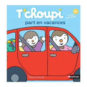 Livre T'choupi part en vacances  