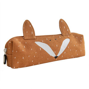 Trousse longue en coton - Mr. Fox 