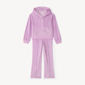 Ensemble de jogging en velours fille 