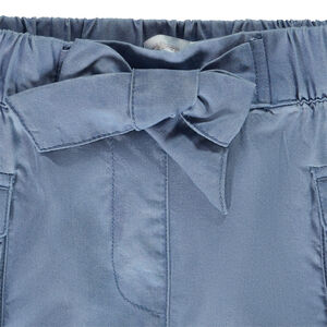 Short style cargo en lyocell avec poches pour fille 