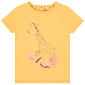 T-shirt manches courtes avec visuel Jungle 