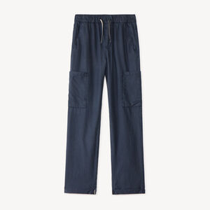 Pantalon garçon droit style cargo 