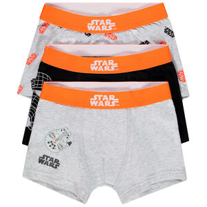Lot de 3 boxers en coton Star Wars Disney pour garçon 
