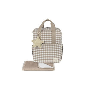 Sac à dos à langer avec tapis Caetana sand 