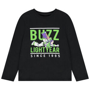 T-shirt manches longues print Buzz l'éclair Disney pour garçon 
