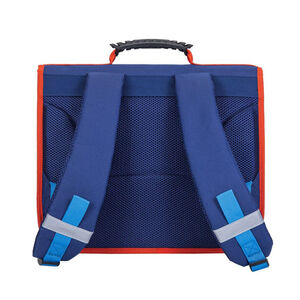 Cartable à 2 compartiments Super Mario bleu 