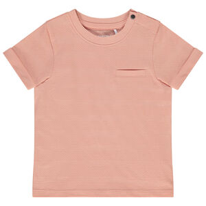 T-shirt manches courtes en jersey pop corn pour bébé garçon 