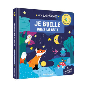 Livre à flaps "Mon anim'agier - Je brille dans la nuit" 