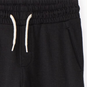 Jogging molleton uni à poche cargo garçon 