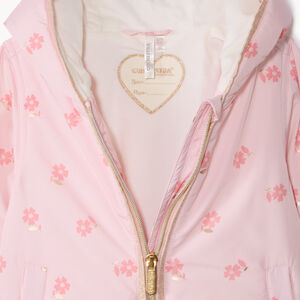 Coupe-vent imperméable imprimé fleurs pour bébé fille 