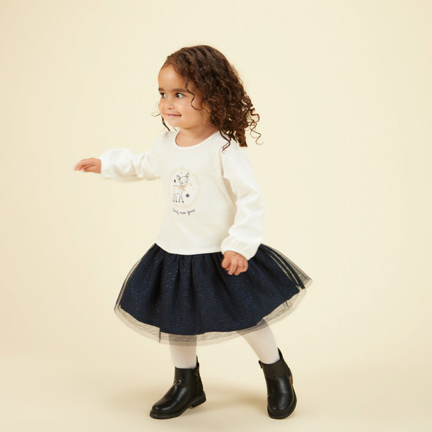 Robe noir deals bebe fille