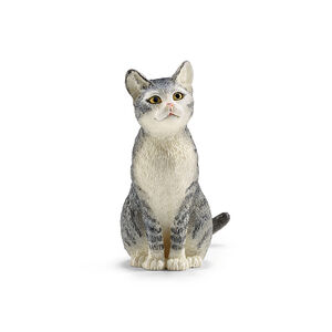 Figurine chat assis 