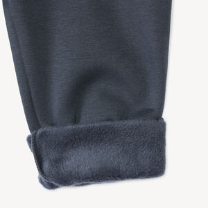 Jogging en jersey contrecollé sherpa pour bébé garçon 