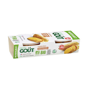 Purée de patate douce bio 2 x 120g 