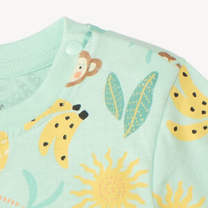 T-shirt manches courtes imprimé fantaisie pour bébé garçon 