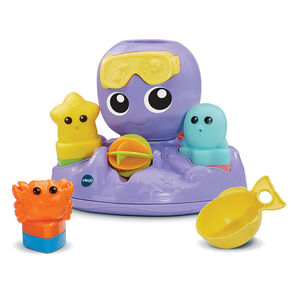 Julie ma pieuvre toupie de bain  