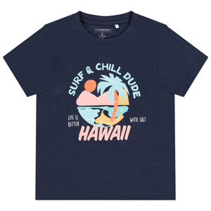 T-shirt manches courtes print fantaisie pour garçon 