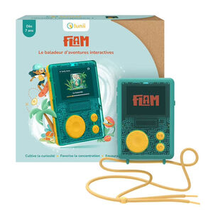 Pack baladeur audio interactif FLAM avec coque de protection - Vert 