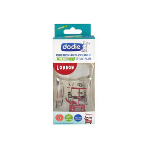 Biberon en verre Sensation + 150 ml 0-6 mois - London  