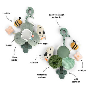 Miroir d'activité avec Clip Tiny Farm Vert 