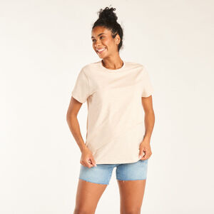 T-shirt manches courtes uni forme portefeuille d’allaitement 