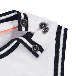 Débardeur en jersey puff print baleine pour bébé garçon 