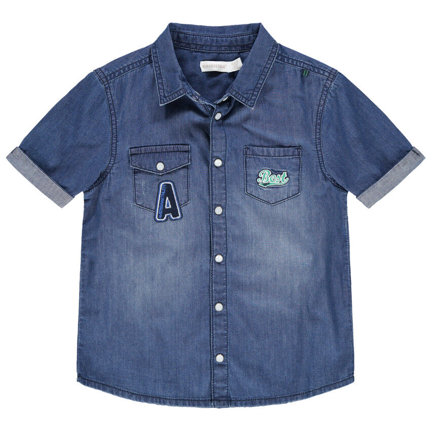 Vetements Accessoires Bebe Garcon Blanc Bleu Marine Smart Chemise En Coton A Manches Longues Body Cravate 3 6 9 12 18 24 M Vetements Garcons 0 24 Mois