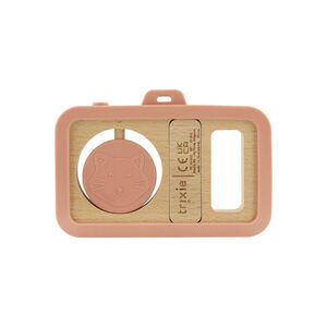 Appareil photo en silicone et bois Mrs Cat  