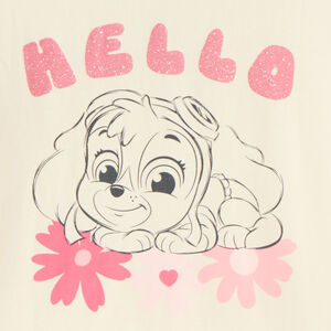T-shirt manches longues bébé fille print Stella Pat'Patrouille 