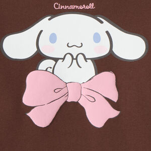 Sweat fille print Cinnamoroll Hello Kitty et ses amis 