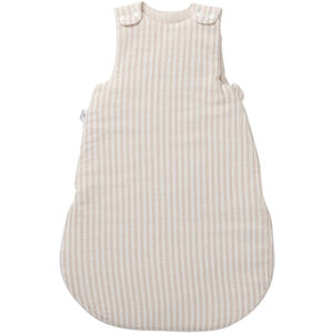 Gigoteuse sans manches Ecru/galet - Soft Stripes - 0/6 mois  