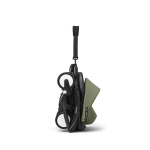 Poussette Stokke® YOYO³ à partir de 6 mois - cadre noir/olive 