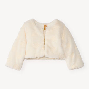 Gilet en fausse fourrure bébé fille 