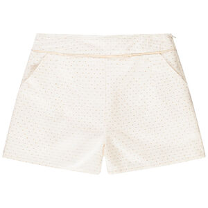 Short en jacquard pour fille 