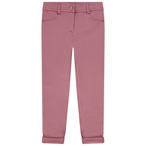 Pantalon en molleton uni pour fille 