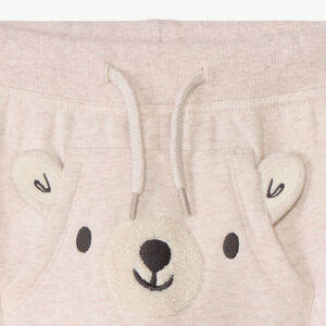 Pantalon de jogging à poche kangourou pour bébé garçon 