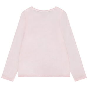 T-shirt manches longues Barbie à sequins fille 