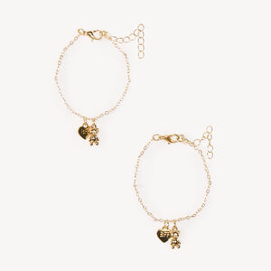 Lot de 2 bracelets d'amitié 