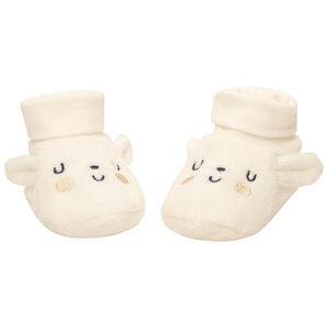 Chaussons en velours lapin pour bébé 