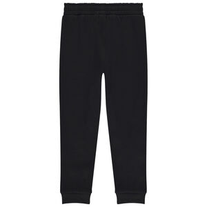 Pantalon de jogging uni avec print fantaisie fille 