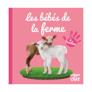 Livre à toucher Bébé touche-à-tout | Les bébés de la ferme 