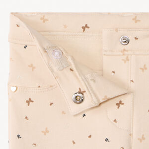 Pantalon en molleton imprimé pour bébé fille 